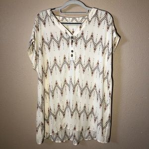 Maurice’s Boho Vintage Short Sleeve Shirt